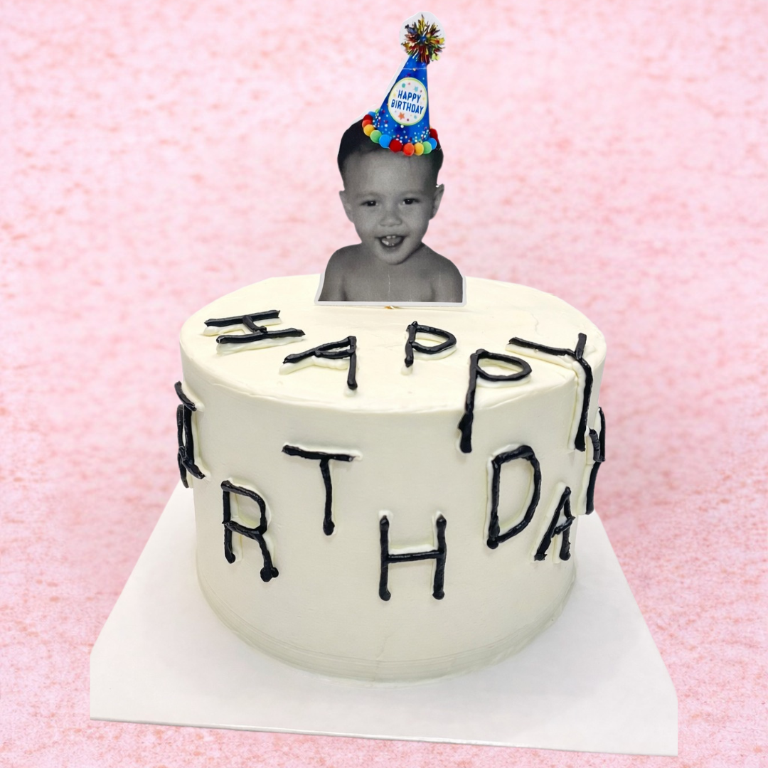 Minimalist Photo Topper Bento Cake Plus