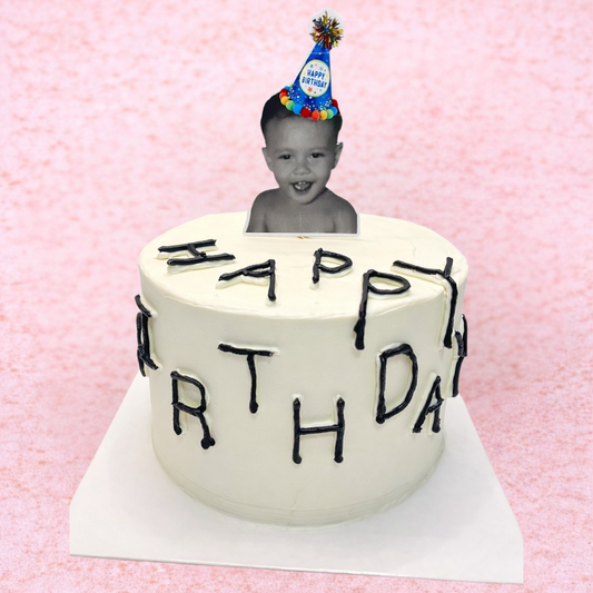 Minimalist Photo Topper Bento Cake Plus