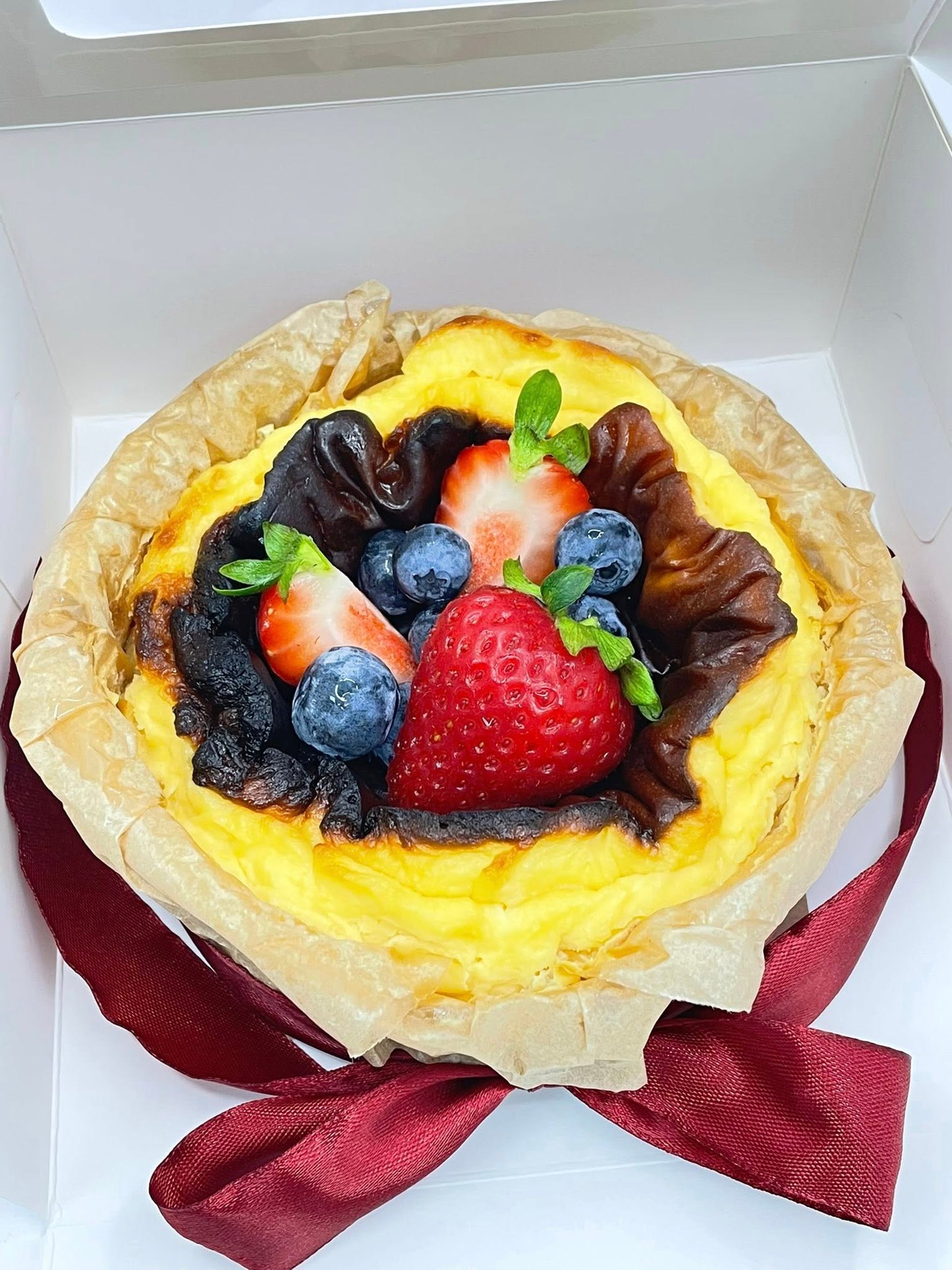 KETO Burnt Cheesecake