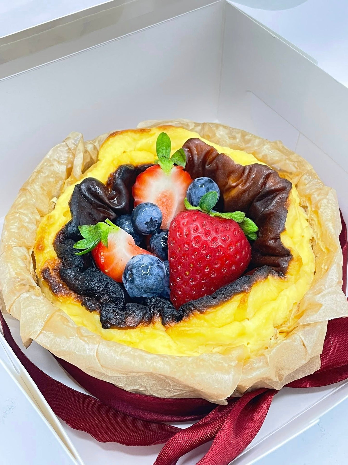 KETO Burnt Cheesecake