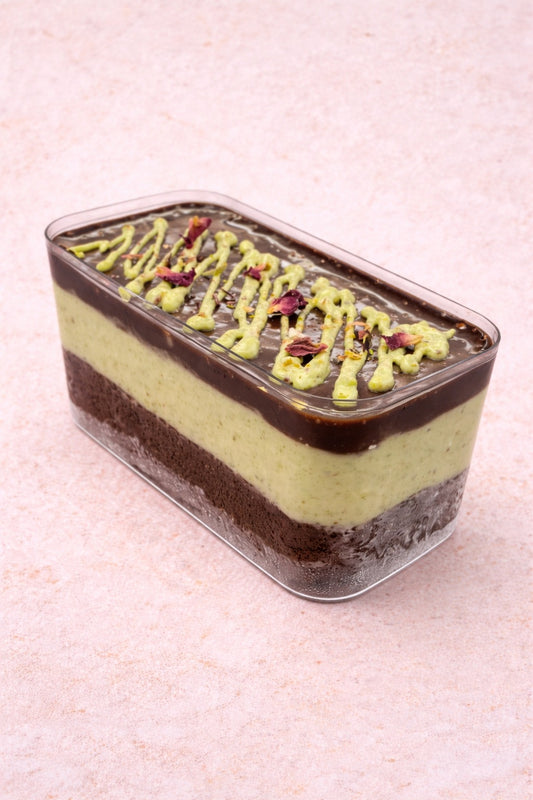 KETO Dubai Chocolate Cake
