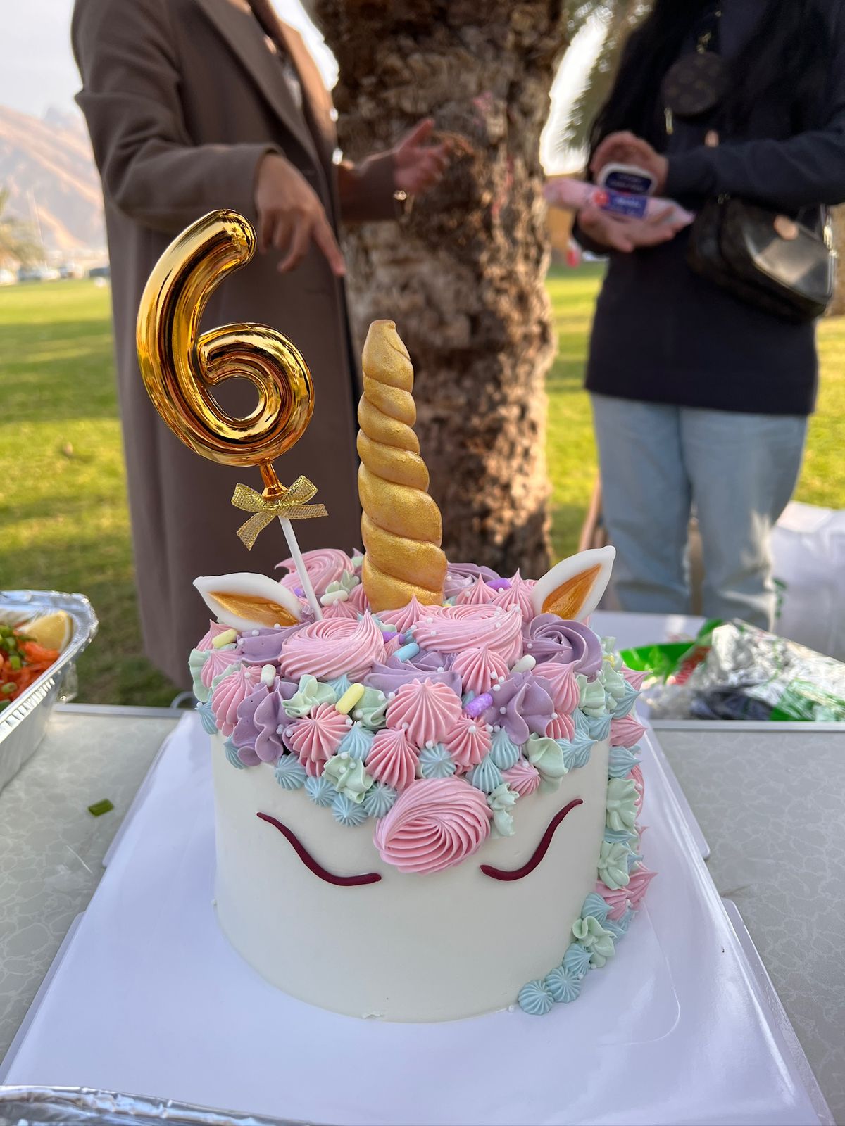 6" Unicorn Cake